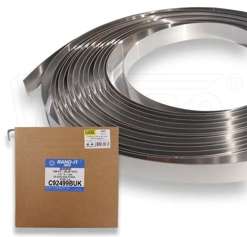 Speciální Cena Pás nerez. BAND-IT STANDARD WAPRO PTH-S16-C925 (C925) 15,88mm, nerez, bal.30,5m wpr2103
