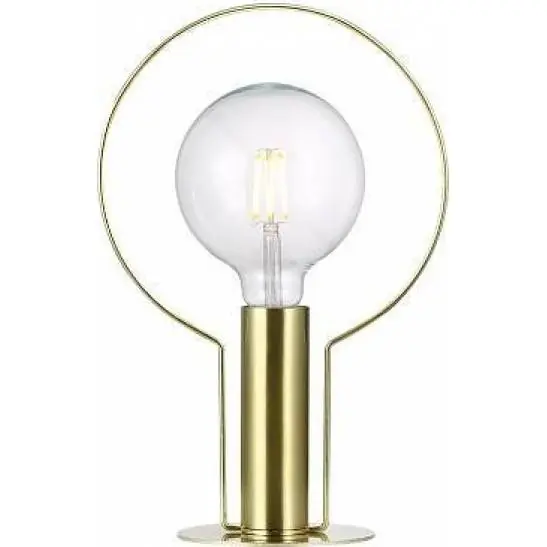 NL 46615025 NORDLUX 46615025 Dean Halo - Stolní moderní lampa 35cm, mosaz Nordlux Hit Sezóny