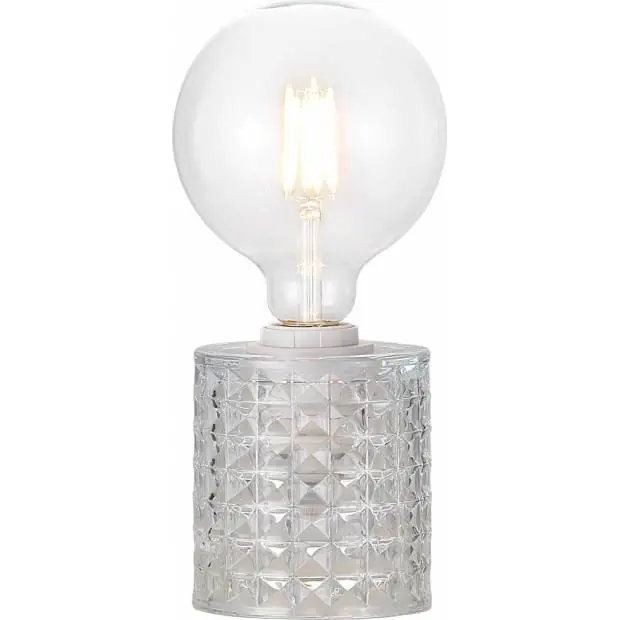 Omezená Nabídka NL 46645000 NORDLUX 46645000 Hollywood - Křišťálová stolní lampa Ø10,8 cm, čirá Nordlux