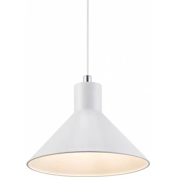 NL 46563001 NORDLUX 46563001 Eik - Závěsné svítidlo jednoduchého designu Ø30, bílá Nordlux Top Prodej