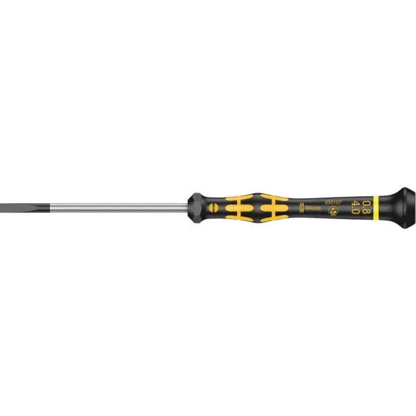 Nová Kolekce Sada šroubováků ESD pro elektroniku plochý 4x0,8x80mm Wera 05030107001