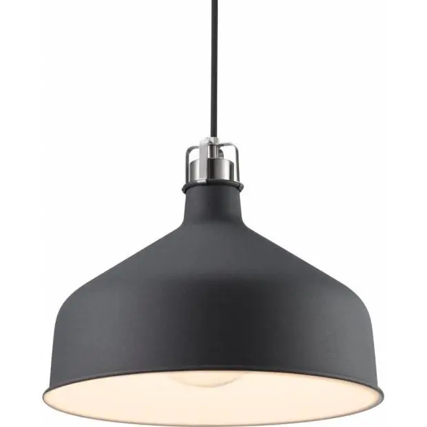 NL 46543003 NORDLUX 46543003 Kingston - Závěsné svítidlo z kovu Ø30cm, černá Nordlux Finální Výprodej