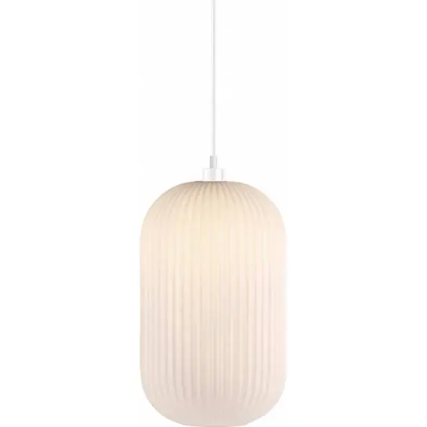 Kup Teď NL 46573001 NORDLUX 46573001 Milford 20 - Designové závěsné svítidlo Ø20cm, bílá Nordlux