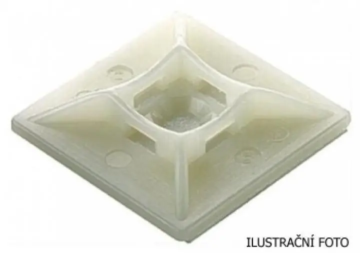 WEIDMULLER ÚCHYTKA ČERNÁ CBH 3 27X27 (VPC) 100KS, 1697960000 Nakupujte Hned