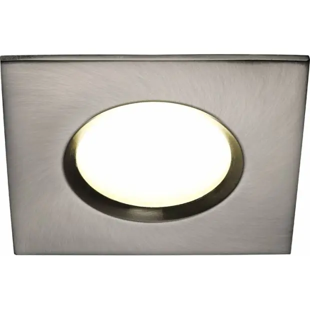 Doprava Zdarma NL 47600132 NORDLUX 47600132 Clarkson Square 3-Kit 2700K - Sada 3 zápustných LED svítidel 2700K, kartáčovaná ocel Nordlux