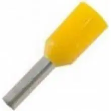 Akční Cena Dutinka DD 1,0- 8 žlutá dvojitá o průřezu 2x1,0mm2 / 8mm