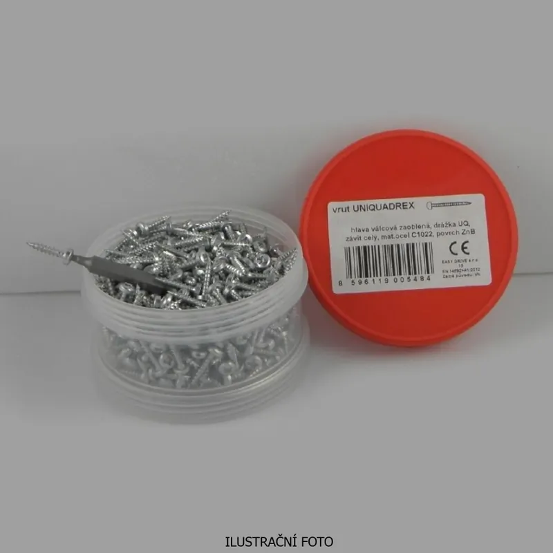EASY DRIVE DESKOVRUT 5,0X40MM UQ ZNB PAN EŠUS PO 60KS Odeslání Ihned