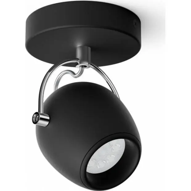 50611/30/P0 Massive Led bodové svítidlo philips rivano 1x4,3w černé Horká Nabídka
