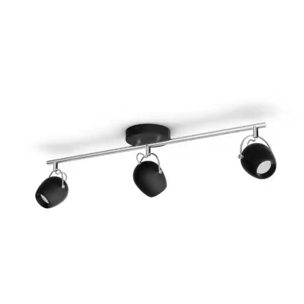 Speciální Cena 50613/30/P0 Massive Led bodové svítidlo philips rivano 3x4,3w černé