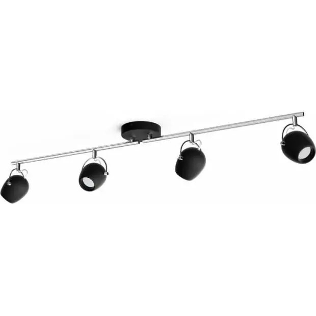 Sezónní Sleva 50614/30/P0 Massive Led bodové svítidlo philips rivano 4x4,3w černé