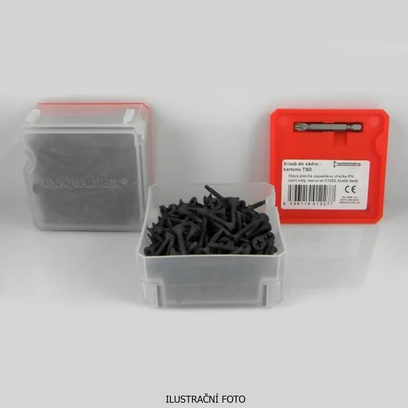 EASY DRIVE ŠROUB SÁDR. TSD 3,5X35MM Q BOX PO 150KS EEQ031 Nejlepší Volba