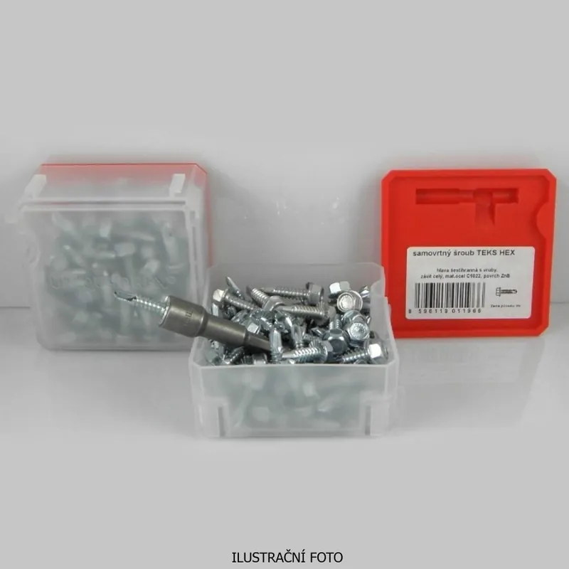 EASY DRIVE TEX 6,3X50MM HEX Q BOX PO 30KS BQ000056 Sezónní Sleva
