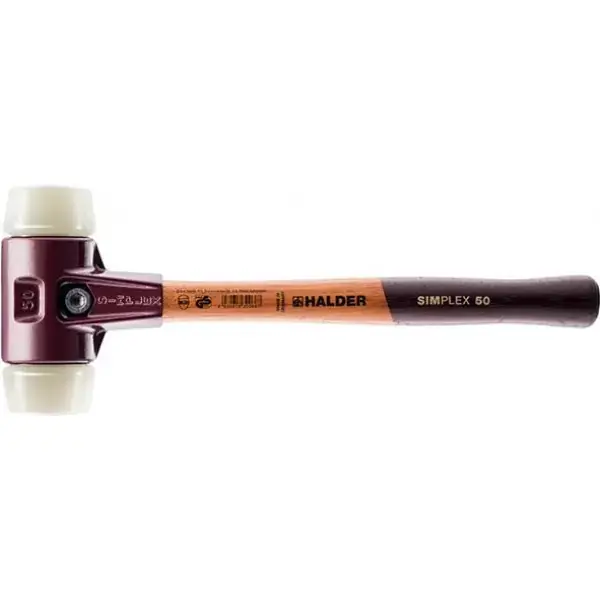 Levný Kladivo s měkkým čelem SIMPLEX nylon 60mm HALDER