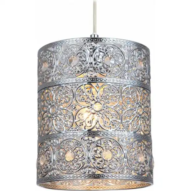 Poslední Šance MAYKHO SESSAK MAYKHO Maya K21617-1HO - Zdobné závěsné svítidlo starožitného designu Nordlux