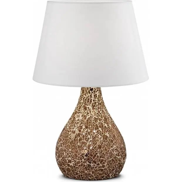 Hit Sezóny EVAPRU SESSAK EVAPRU Eva P21317-1RU - Designová stolní lampa 40W, bronz Nordlux