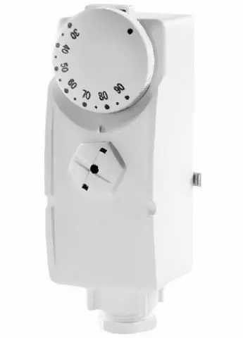 Termostat příložný manuální SALUS AT10 30 - 90°C 16A 230V Výprodej