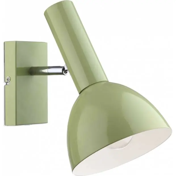 Rychlé Dodání JACSVI SESSAK JACSVI Jack S21417-1VI - Nástěnné svítidlo s nastavitelnou hlavou 40W, olivová Nordlux