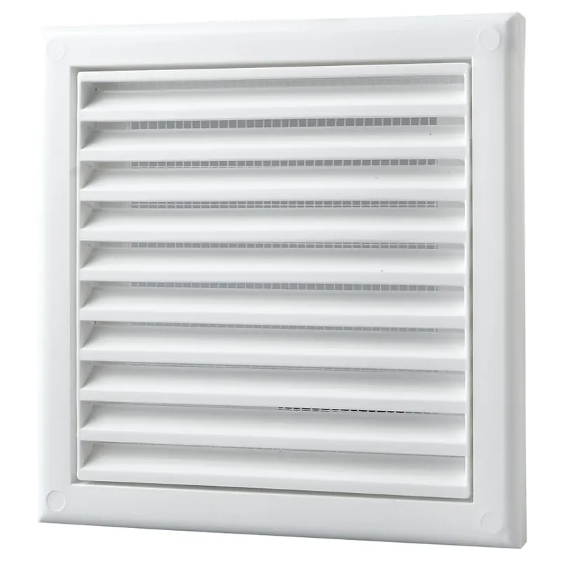 Poslední Šance Ventilační mřížka ELEMAN MV 100Vs s nástavcem, plastová 154x154mm bílá 1009702