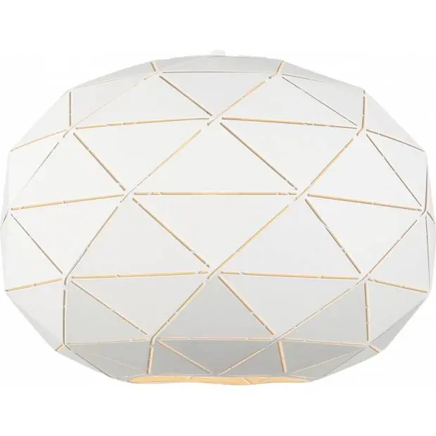 Nízká Cena GISKV SESSAK GISKV Giselle K36818-1V - Moderní závěsné svítidlo Ø35cm, bílá Nordlux