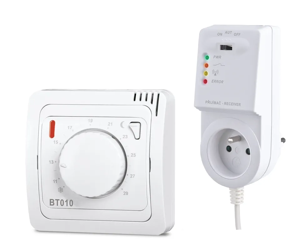 Cenová Bomba ELEKTROBOCK TERMOSTAT BEZDRÁTOVÝ BT015 PRŮCHOZÍ ZÁSUVKA 0669