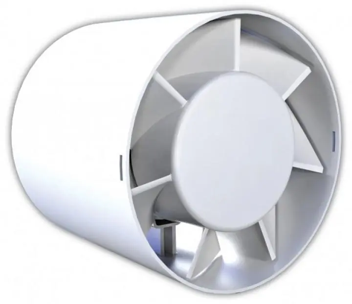Ventilátor potrubní KLIMATOM IRIS 125 (EURO2) 13W 230V 125mm 13296 Novinka
