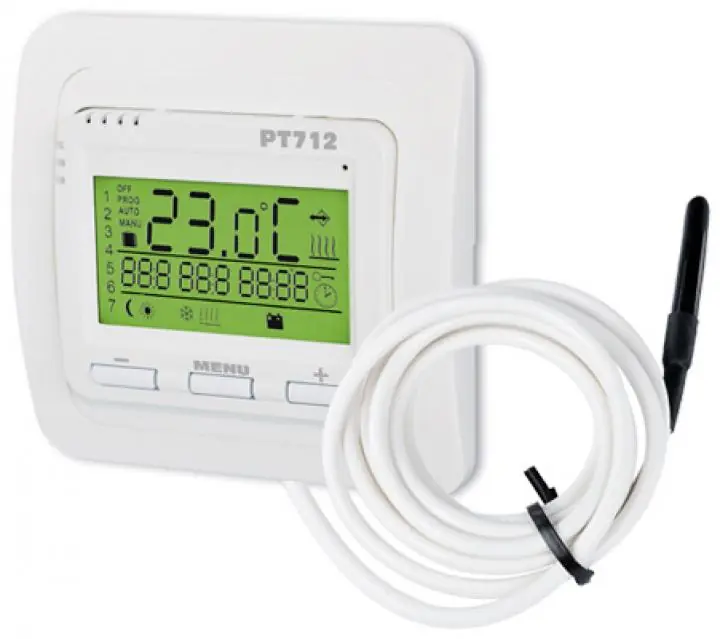Digitální termostat pro podlahové topení ELEKTROBOCK PT712-EI Aktuální