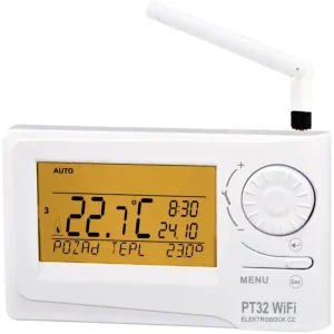 Originální ELEKTROBOCK TERMOSTAT PT32 WIFI INTELIGENTNÍ PROSTOR.