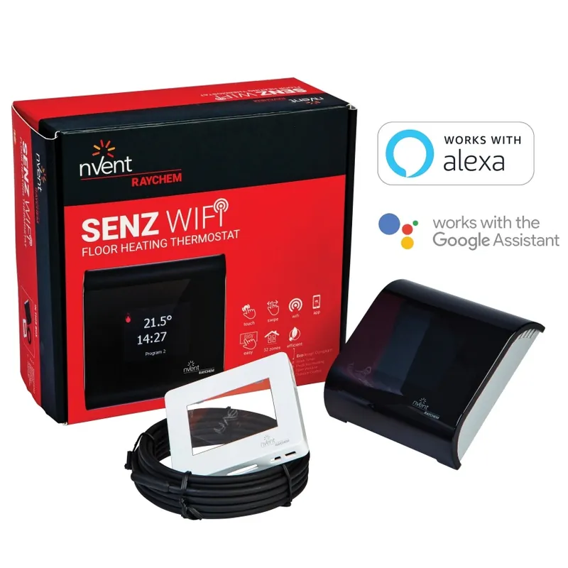 Víkendová Akce Termostat pro podlahové vytápění RAYCHEM R-SENZ-WIFI programovatelný dotykový 1244-017778