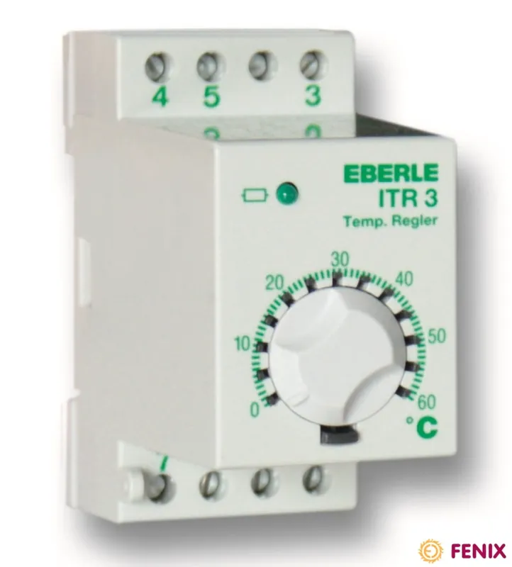 Termostat průmyslový FENIX Eberle ITR-3 528 800 s odd. čidlem 0 - 60°C 10A IP40 Akční Cena