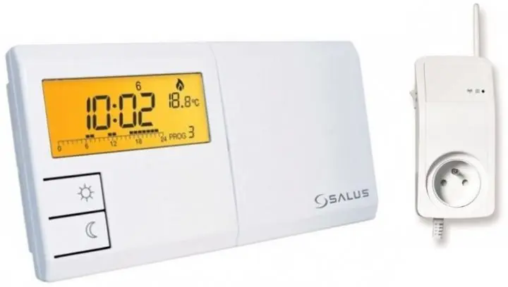 Doprava Zdarma Termostat bezdrátový digitální SALUS 091FLTX+ týdenní 5A 5 - 30°C 5A 0-230V