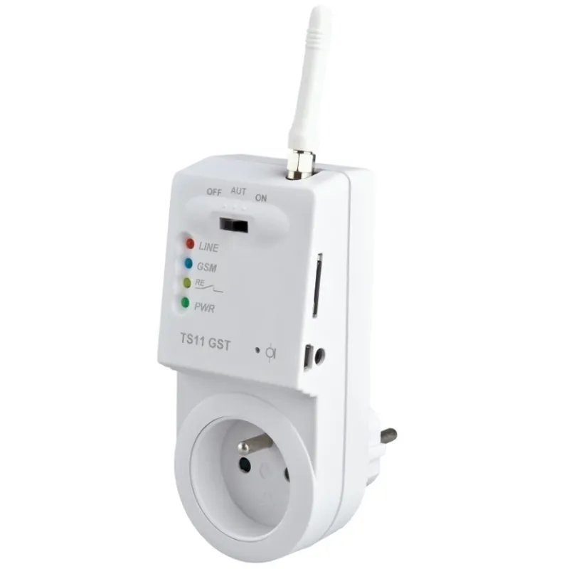 ELEKTROBOCK TERMOSTAT GSM ZÁSUVKA TS11 GST Sezónní Sleva