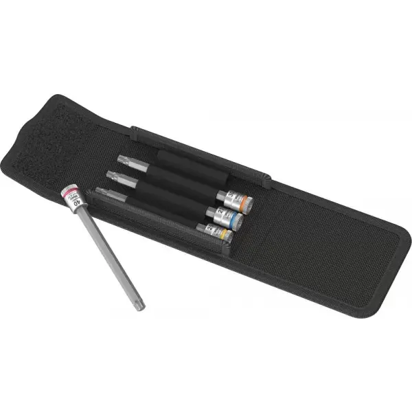 Sada nástrčných klíčů s přídržnou funkcí 1/4" TORX® T25-T40 4 ks Wera 05003375001 Cenová Bomba