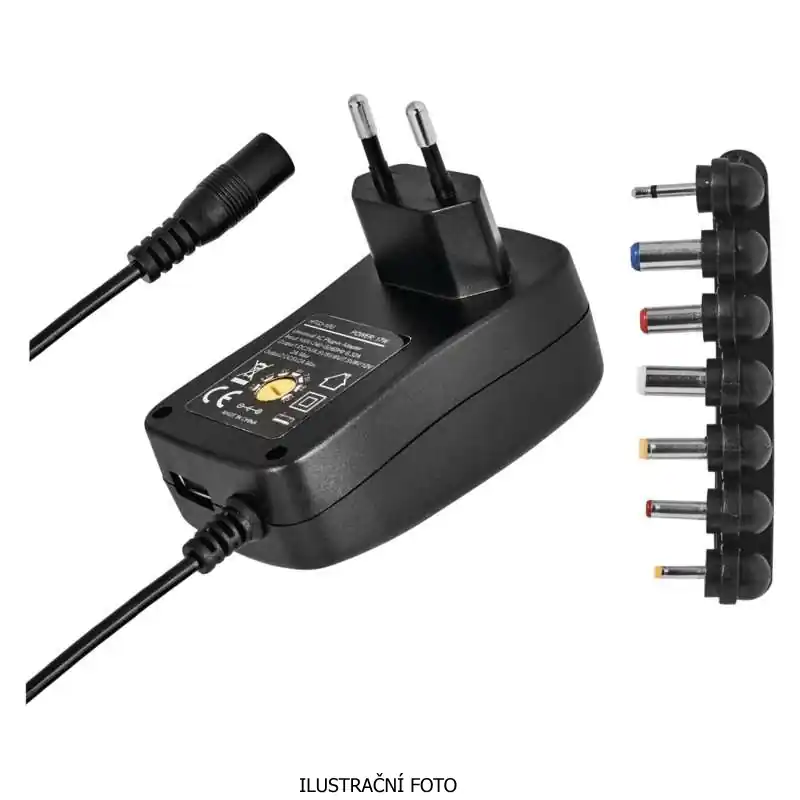 Univerzální pulzní napájecí zdroj EMOS 1000mA s hřebínkem, výstup USB, N3111 Nová Kolekce