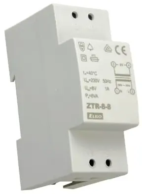 Must-Have ELKO EP TRAFO ZVONK. ZTR-8-8 8V/8VA 2MOD. 3680
