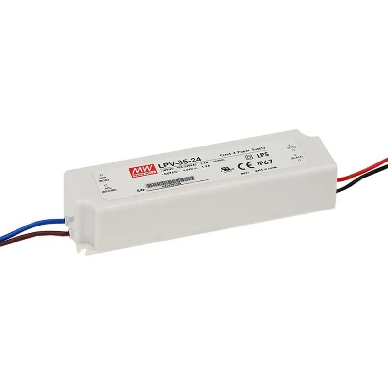 Kup Teď Napájecí zdroj pro LED MEAN WELL LPV-35-24 35W 24VDC IP67 11584