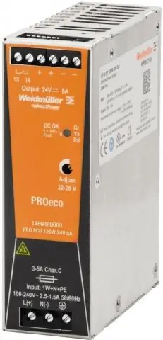 WEIDMULLER ZDROJ NAPÁJ. PRO ECO 120W 24V 5A 1469480000 Časově Omezené