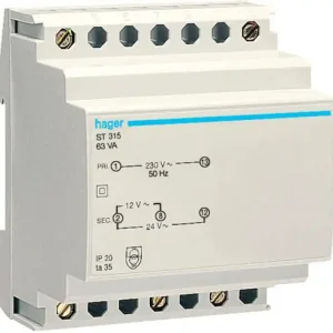 Akce HAGER TRAFO ST315 230/12,24V