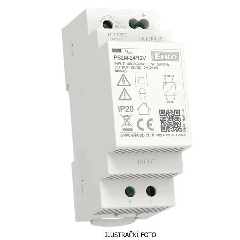 Časově Omezené ELKO EP ZDROJ PS2M-30 24V DC 30W 1,25A 8050