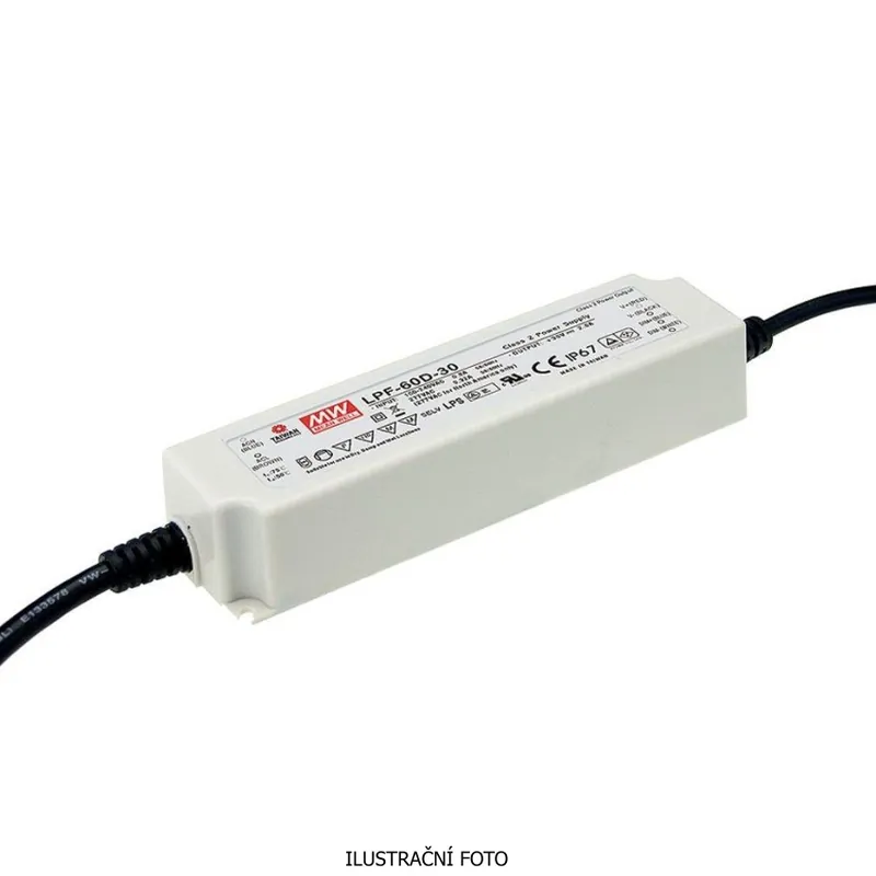 MEAN WELL ZDROJ PRO LED LPF-60D-42 60W VSTUP 90-305V AC, 127-431V DC VÝSTUP 42V 0-1.43A 90556 Ihned K Objednání