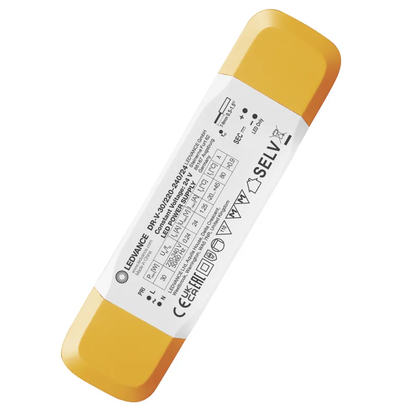 LED driver LEDVANCE DR-V-30/220-240/24 24VDC 1,25A 30W IP20 Oblíbený