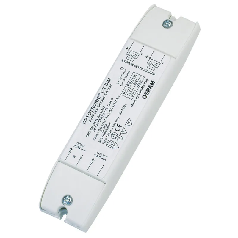 OSRAM STMÍVAČ LED 10-24V MAX 5A 0/1-10V OT DIM Bezpečná Platba