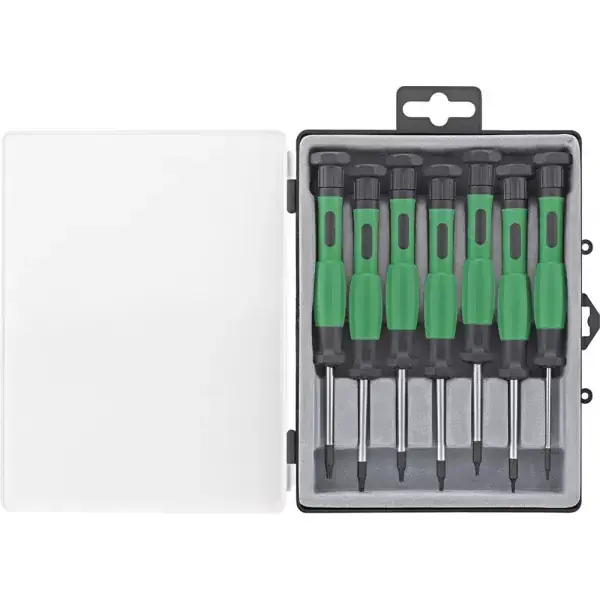 Cenově Výhodný Sada šroubováků ESD pro elektroniku 7 ks T FORTIS