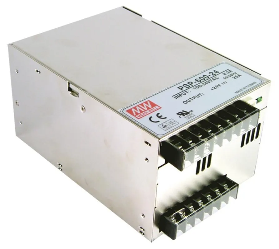 Cenový Hit MEAN WELL ZDROJ AC/DC PSP-600-24 600W VSTUP 88-264V AC, 124-370V DC VÝSTUP 24V 0-25A 11215