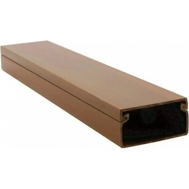 Kup Teď Lišta hranatá D1004-8835K EILM 40x20 2M tmavé dřevo Malpro