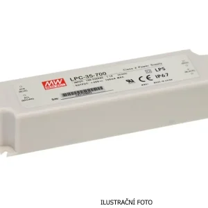 Koupit Online MEAN WELL ZDROJ PRO LED LPC-35-1050 31W VSTUP 90-264V AC, 127-370V DC VÝSTUP 1050MA 9-30V 11592