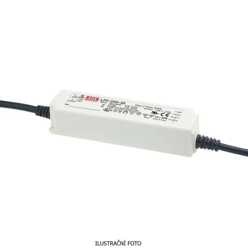 Rychlé Dodání MEAN WELL ZDROJ PRO LED LPF-25D-12 25W VSTUP 90-305V AC, 127-431V DC VÝSTUP 12V 0-2.1A 91720