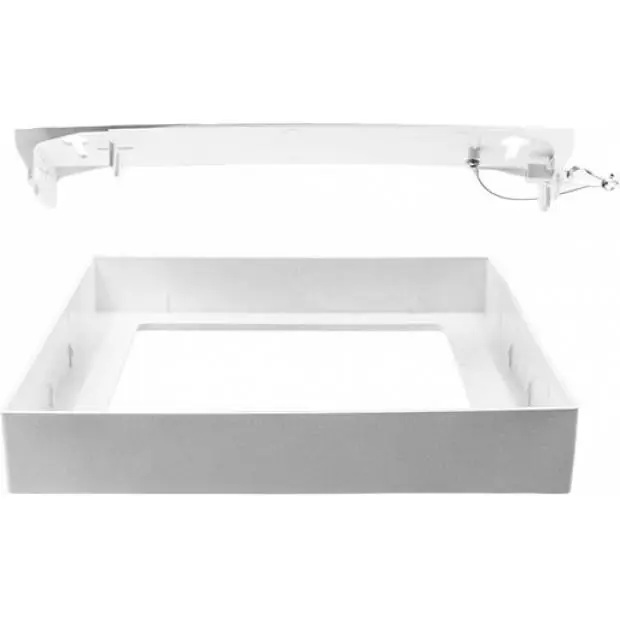 Značkový PN21900006 RÁMEČEK na přisazenou montáž svítidla LED DOWNLIGHT CCT SQUARE 12W Panlux