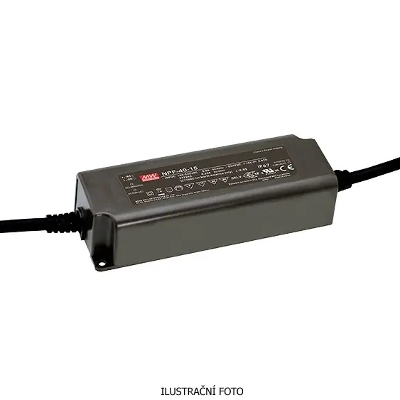 MEAN WELL ZDROJ PRO LED NPF-40-24 40W VSTUP 90-305V AC, 127-431V DC VÝSTUP 24V 0-1.67A 92563 Oblíbený