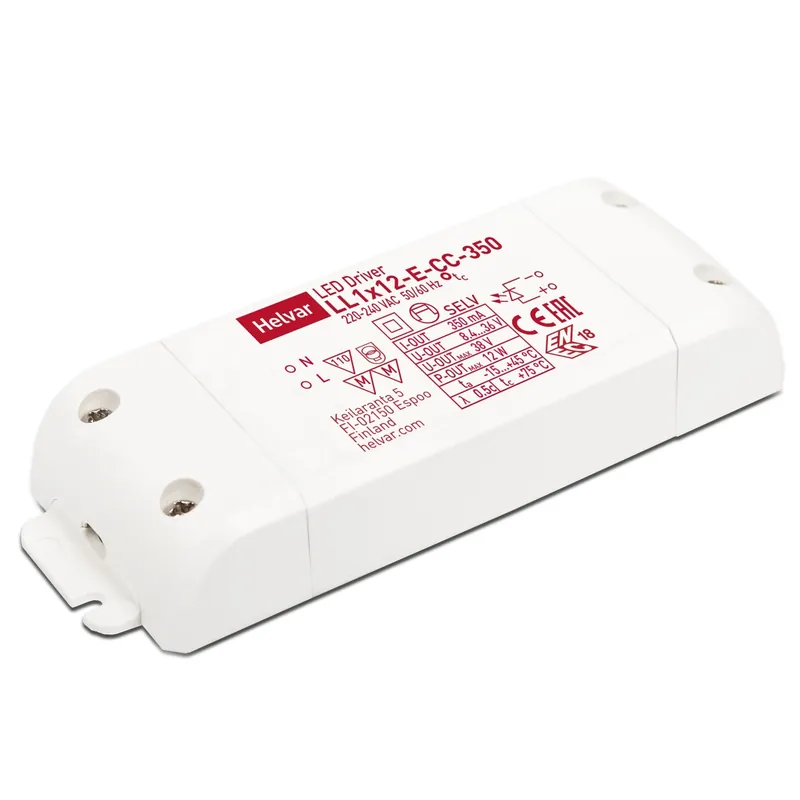 HELVAR ZDROJ LL1X12ECC350 SPÍNANÝ PSU HELVAR 12W 350MA Nová Kolekce