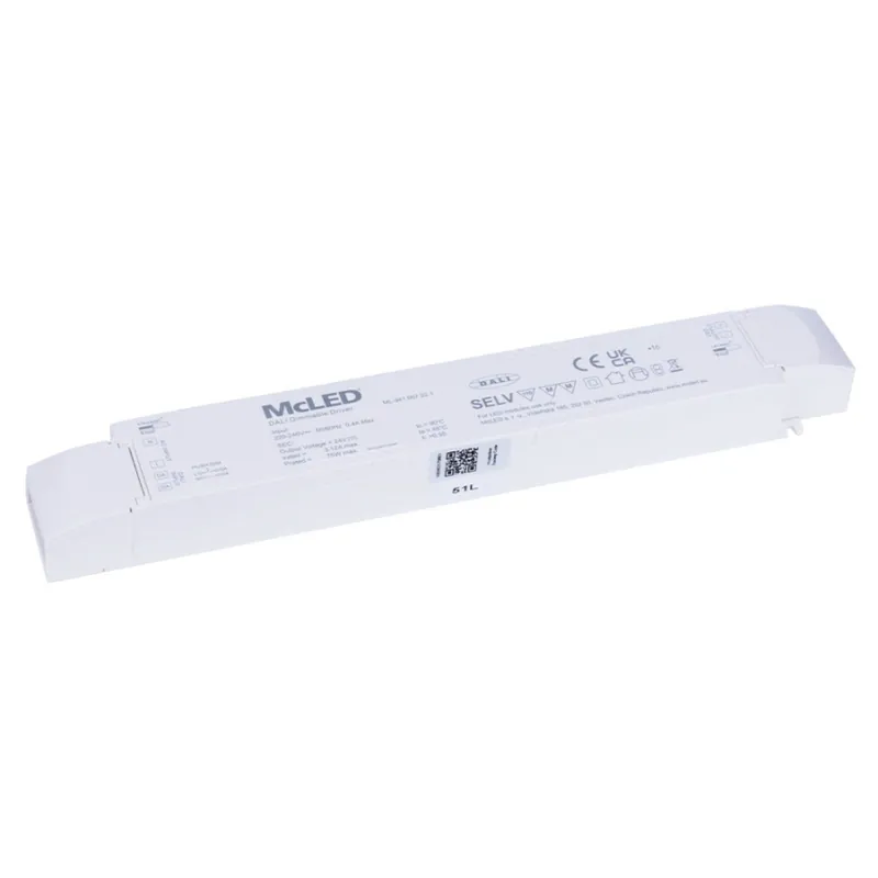 Horká Nabídka MCLED ZDROJ NAPÁJECÍ 75W DC24V/3,125A IP20 ŘÍZENÍ DALI A TLAČÍTKO ML-941.007.22.1